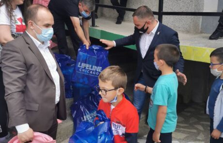 Председник општине Ранилуг, г. Владица Аритоновић, Председник Удружења Краљевина Србија, г. Саша Шушић