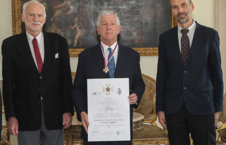 Awarding of the decoration of the Cross of the Supreme Leader Djordje Statimirovic то HRH Crown Prince Alexander