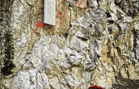 Commemoration for the innocent victims of the communistic regime in Belgrade, King's Fountain, Lisiciji potok