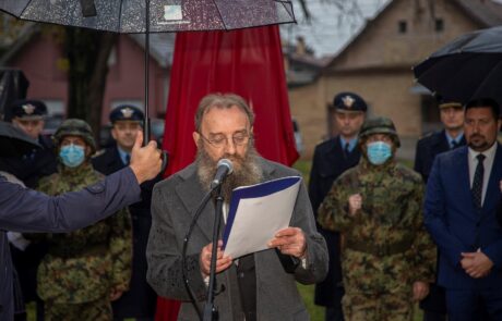 Otkrivanje spomenika Кraljici Mariji u Indjiji Otkrivanje spomenika Кraljici Mariji u Indjiji