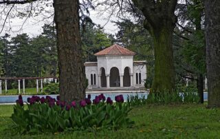 The Marble Pavilion in the Royal Park