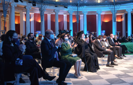 Nj.K.V. Princeza Katarina na proslavi 75. godišnjice UNICEF-a u Zepion Megaronu, Atina (Foto – UNICEF/Grčka/Athanatos)