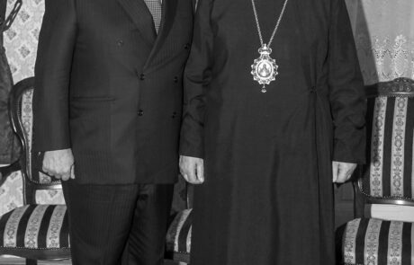 Његово Преосвештенство Епископ Лаврентије и Њ.К.В. Престолонаследник Александар