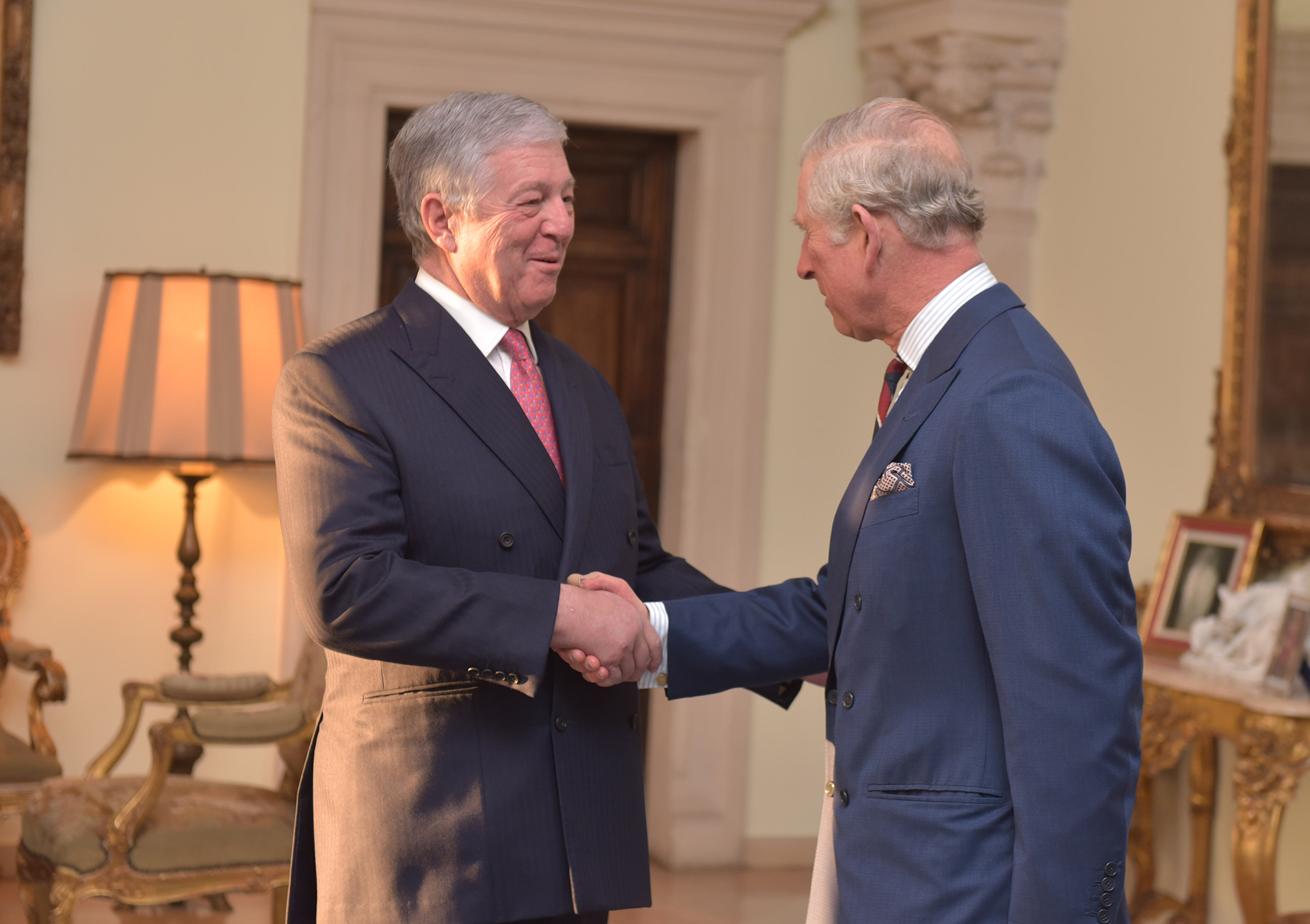 HRH Charles, the Prince of Wales and HRH Crown Prince Alexander, Royal Palace, Belgrade, March 16th, 2016