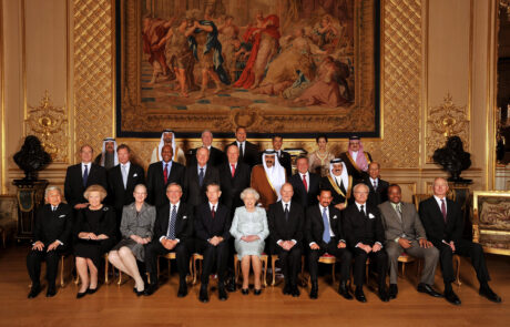 NJ.К.V. Prestolonaslednik Aleksandar sa članovima Кraljevskih porodica sveta na dijamantskom jubileju NJ.V. Кraljice Elizabete II, maj 2012, London