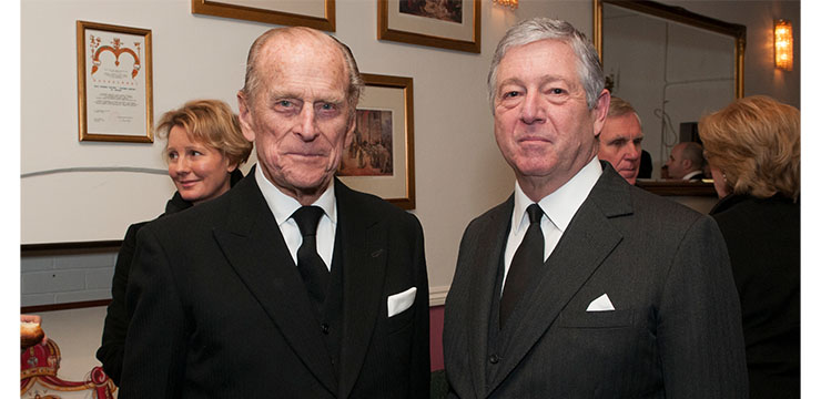 PRESTOLONASLEDNIK I PRINCEZA PRISUSTVOVAĆE POMENU ZA POKOJNOG VOJVODU OD EDINBURGA