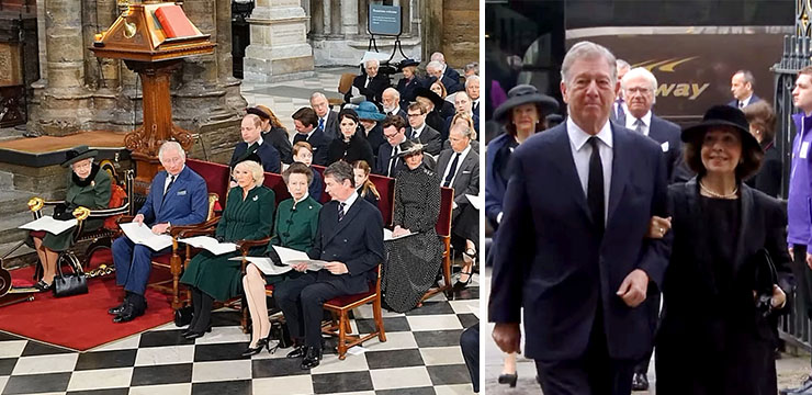 KRALJEVSKI PAR SRBIJE PRISUTOVAO POMENU ZA POKOJNOG VOJVODU OD EDINBURGA