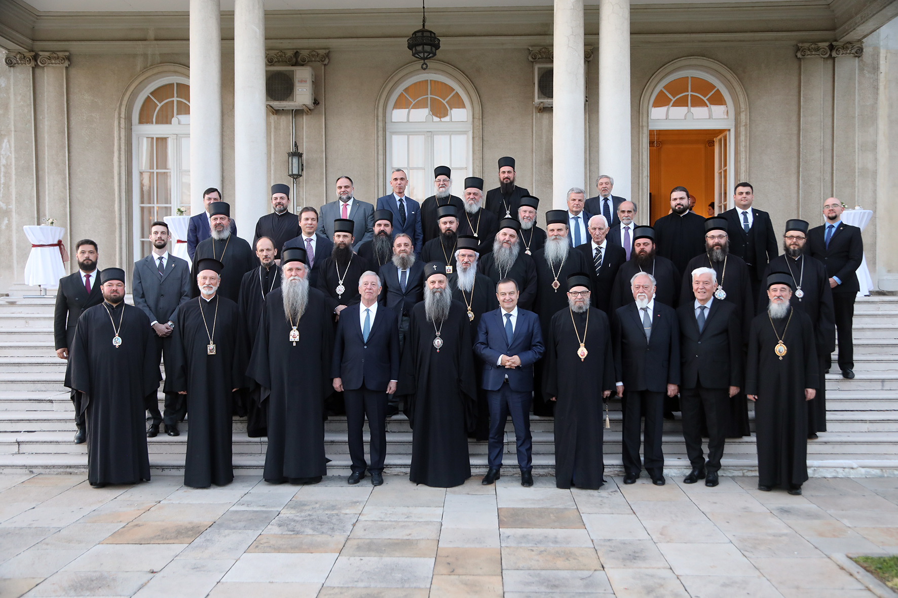 Dinner for the Holy Assembly of Bishops of the Serbian Orthodox Church at the White Palace