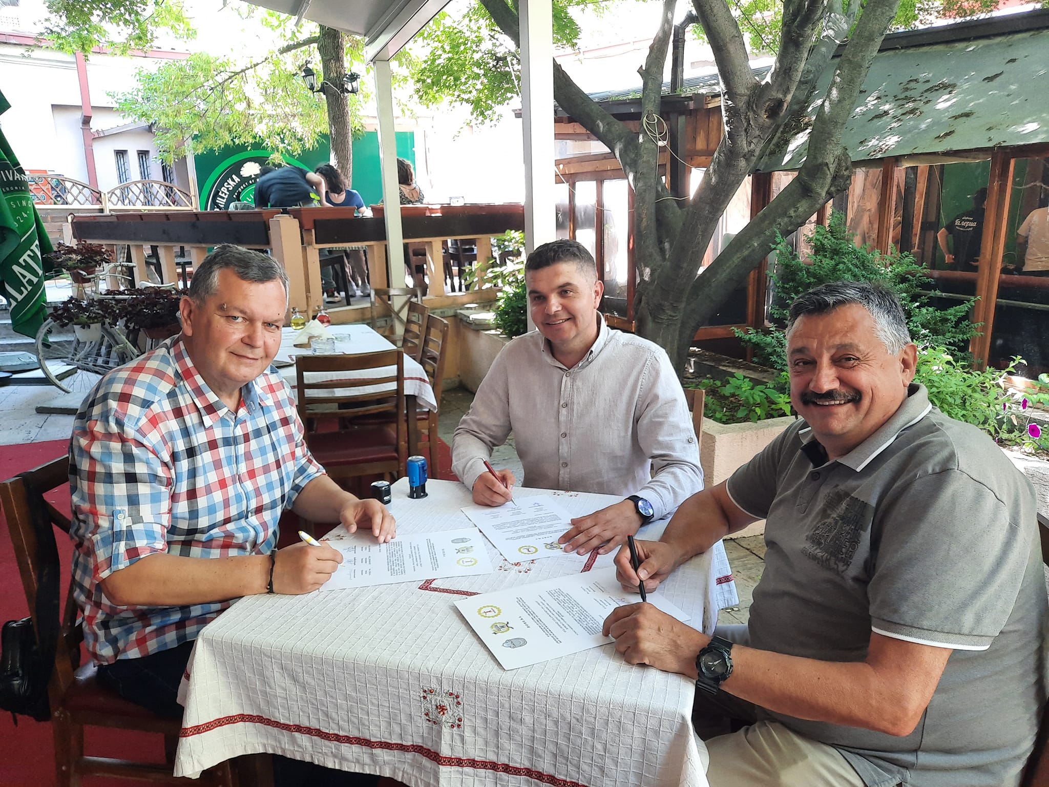 Ensembles Oplenac, Sevdah and Srpski Vez signing an Agreement on Cooperation