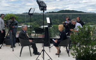 CROWN PRINCE ALEXANDER INTERVIEW WITH SLOVENIA TELEVISION