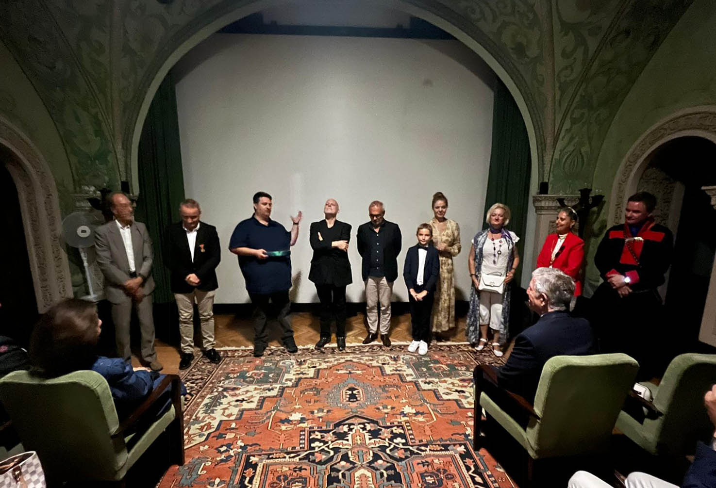 PREMIERE OF DOCUMENTARY “DEATH CAMP IN KARASJOK, NORWAY” AT THE ROYAL PALACE