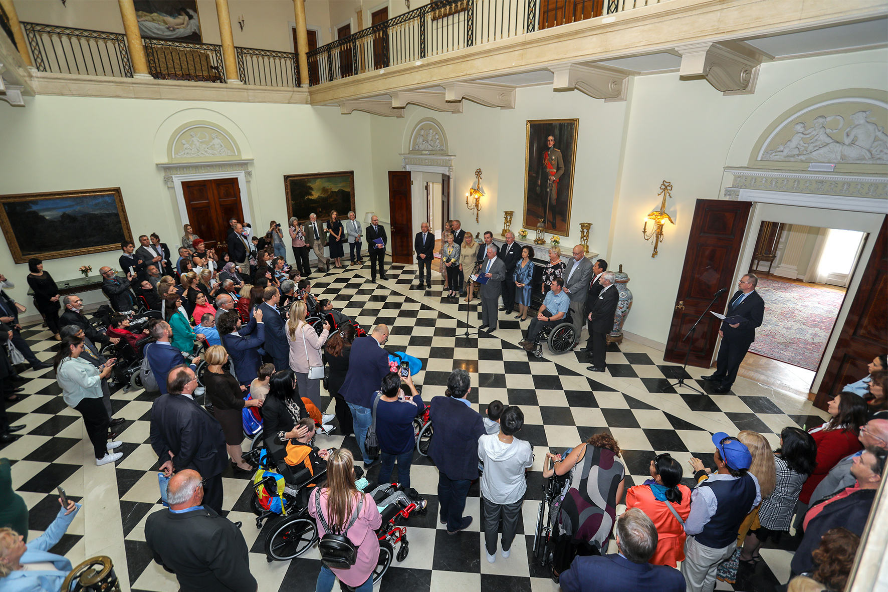 HRH Crown Prince Alexander’s speech at the delivery of wheelchairs to Serbian institutions