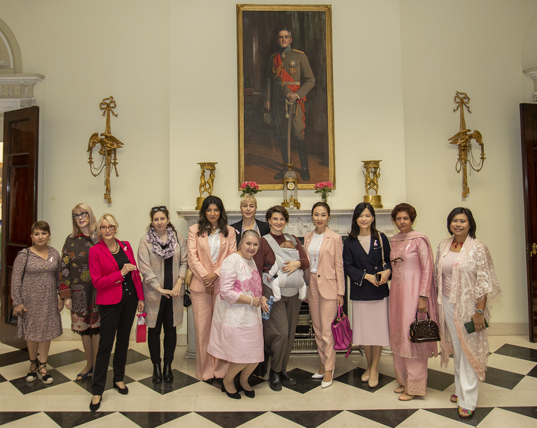 CAMPAIGN FOR BREAST CANCER AWARENESS AT THE WHITE PALACE