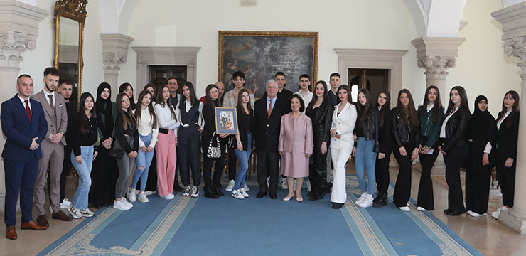 ROYAL COUPLE OF SERBIA WELCOMES ECO INFINITY YOUTH ASSOCIATION