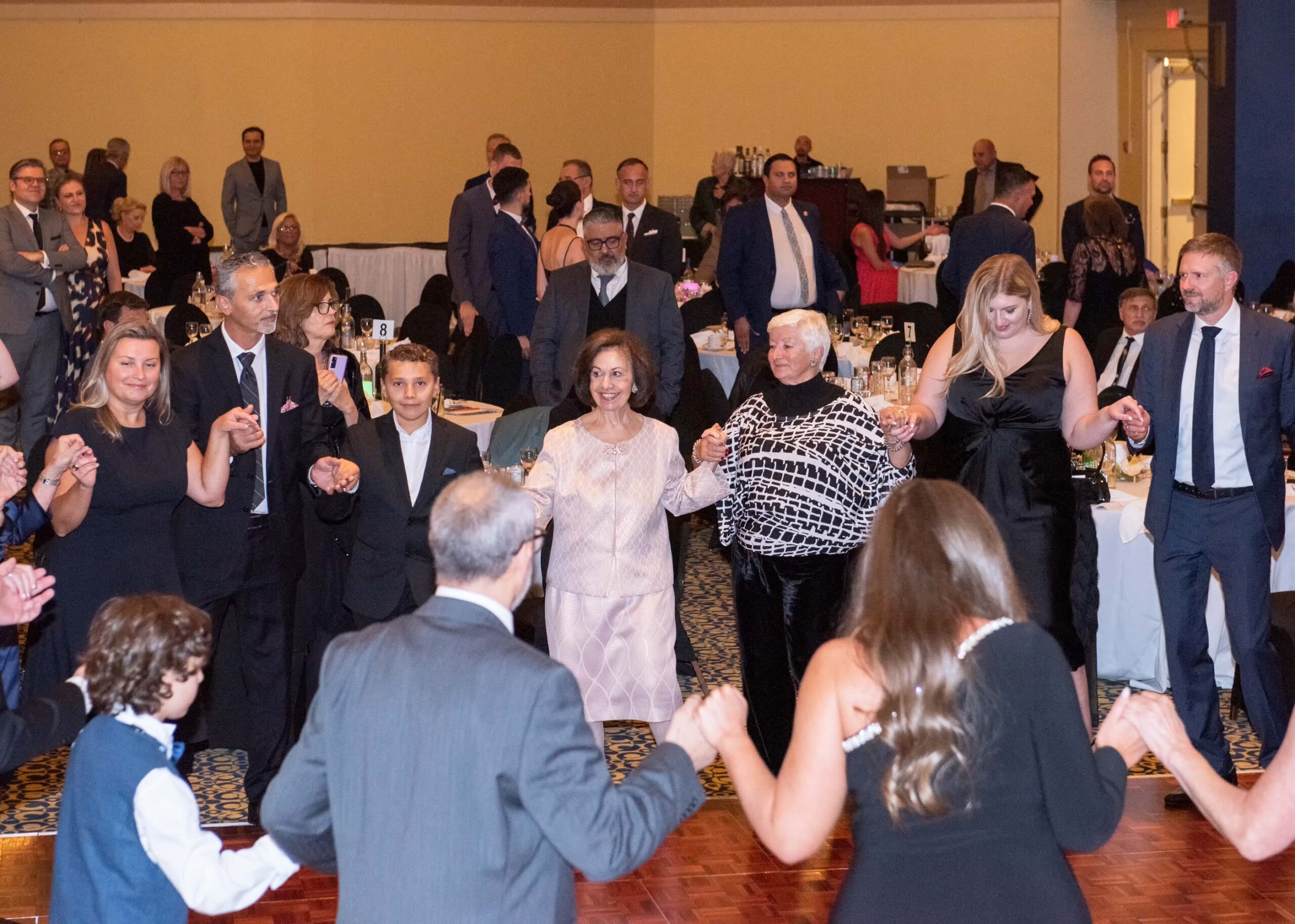 HRH Crown Princess Katherine dancing “King’s Kolo” at Lifeline Canada charity in Toronto, Lily Markovic Photography