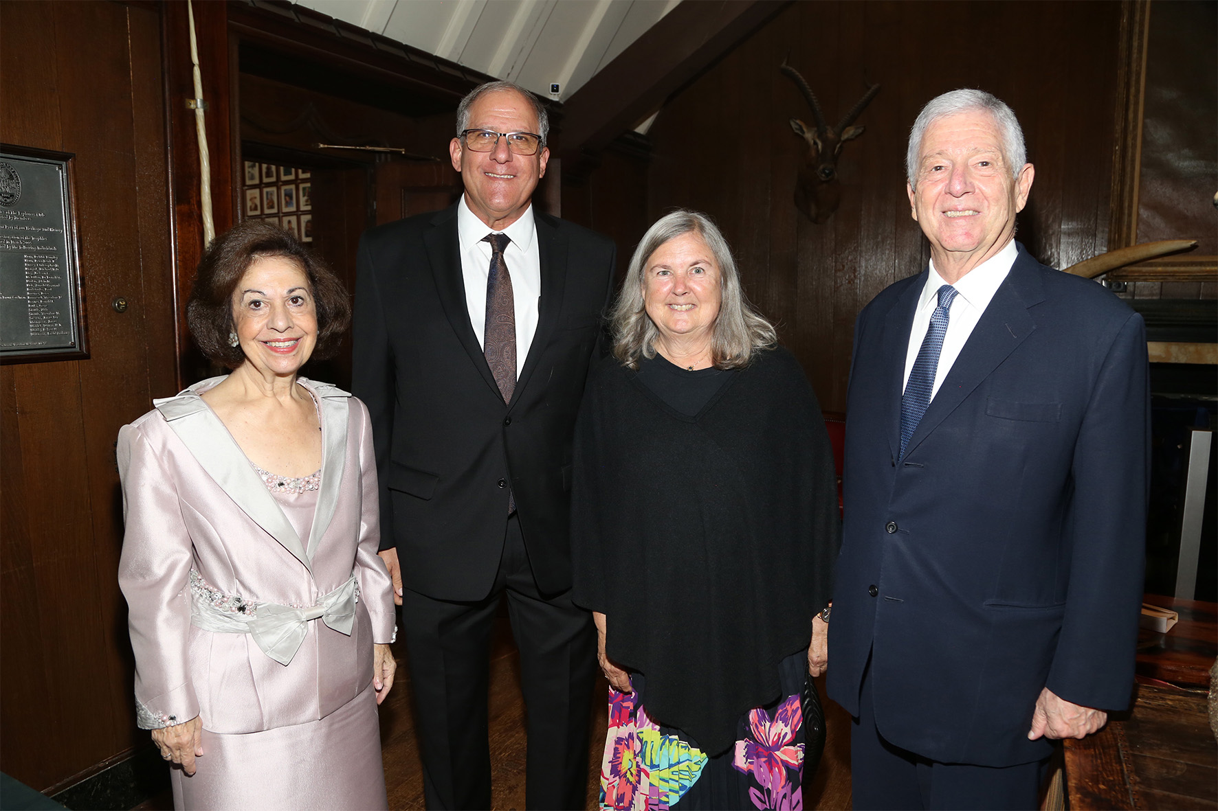 Their Royal Highnesses with Mr. Richard Jankov and Mrs. Margaret Jankov