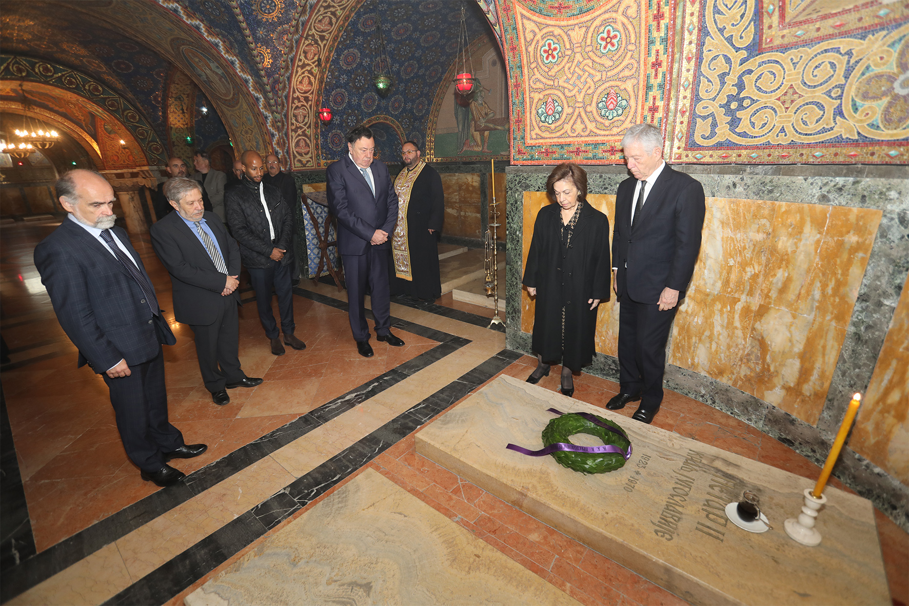 MARKING OF THE 53rd ANNIVERSARY OF KING PETER II’S DEATH IN OPLENAC