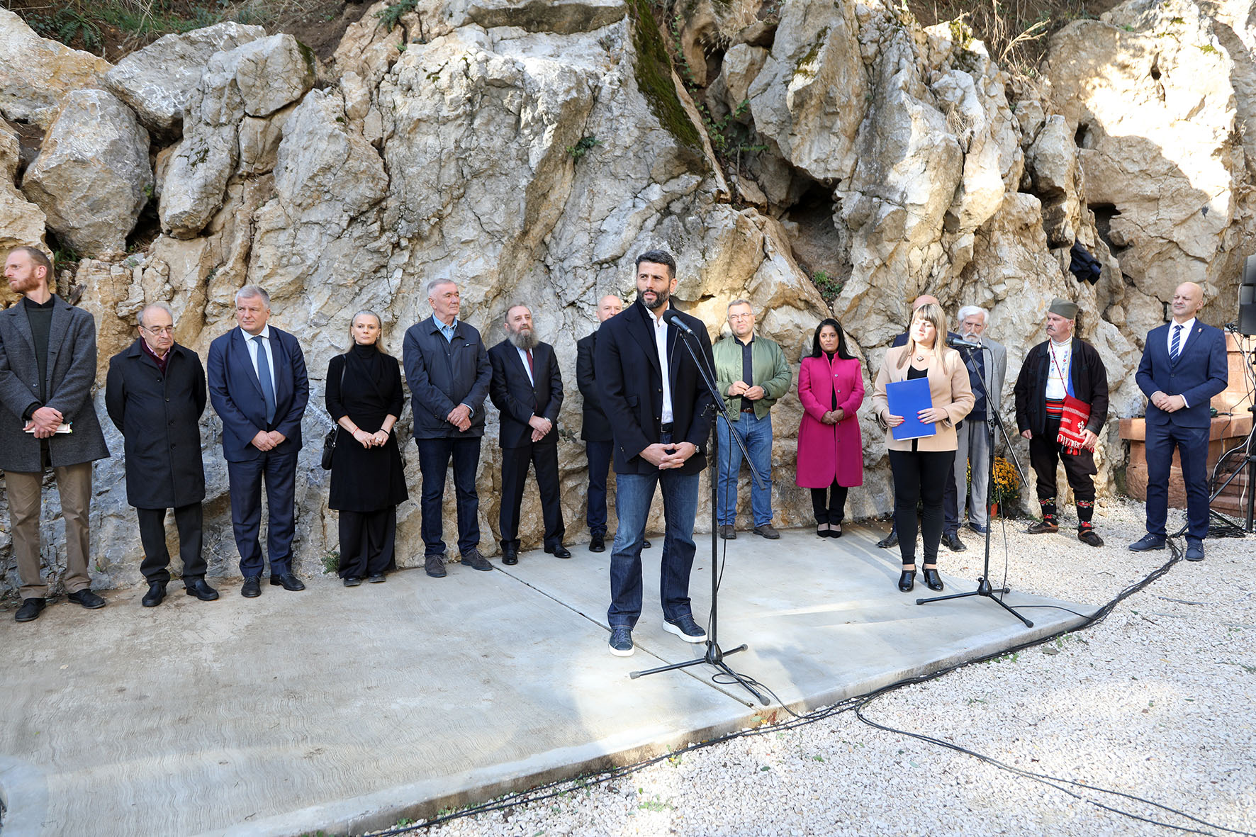 UNVEILING OF THE MONUMENT TO VICTIMS OF COMMUNIST TERROR IN BELGRADE