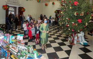 1,000 CHILDREN REJOICE AT ROYAL FAMILY’S CHRISTMAS RECEPTION