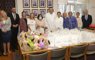 PRINCEZA KATARINA URUČILA POKLONE NA INSTITUTU ZA ONKOLOGIJU