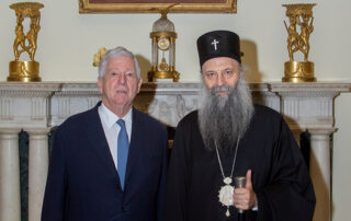 PRESTOLONASLEDNIK NAJOŠTRIJE OSUĐUJE ZABRANU PATRIJARHU DA UĐE NA KOSOVO