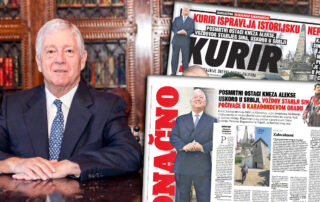 PRESTOLONASLEDNIKOV INTERVJU ZA KURIR POVODOM PRENOSA POSMRTNIH OSTATAKA KNEZA ALEKSE