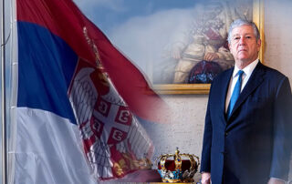 CROWN PRINCE ALEXANDER: THE SERBIAN FLAG WILL ALWAYS FLY PROUDLY FOREVER