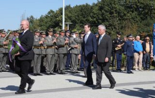THE ROYAL FAMILY OF SERBIA ATTENDS HALYARD MISSION 80th ANNIVERSARY