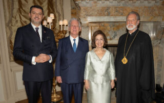 KRALjEVSKI PAR SRBIJE NA DOBROTVORNOJ VEČERI LAJFLAJNA NjUJORK ZA DEČIJE BOLNICE