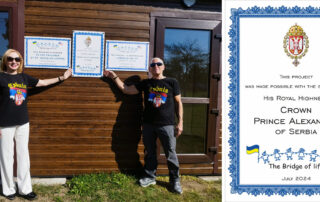 PRESTOLONASLEDNIK ALEKSANDAR PODRŽAO HUMANITARNU MISIJU „MOSTA ŽIVOTA“ ZA UKRAJINSKU DECU