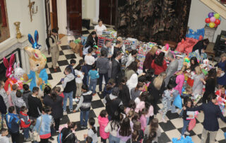 JOY FOR OVER 1,000 CHILDREN AT THE WHITE PALACE AHEAD OF EASTER