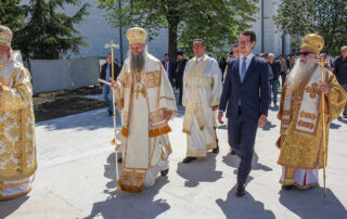 HEREDITARY PRINCE ATTENDS LITURGY FOR THE OPENING OF THE HOLY ASSEMBLY OF BISHOPS