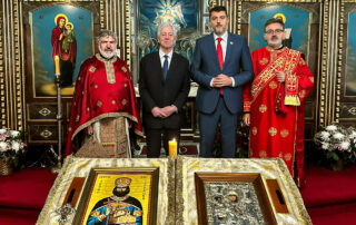CROWN PRINCE ALEXANDER ATTENDS VIDOVDAN LITURGY IN PATERSON, NEW JERSEY