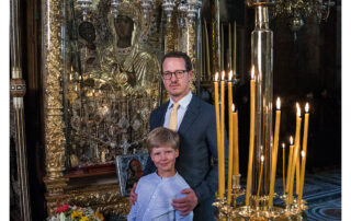 PRINCE PHILIP AND PRINCE STEFAN IN HILANDAR, HEREDITARY PRINCE SENT A MESSAGE OF UNITY AND RESPONSIBILITY