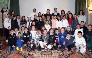HEREDITARY PRINCE FILIP AND PRINCESS DANICA WELCOMED WORKSHOP UNDER THE OPEN SKY AT THE ROYAL PALACE
