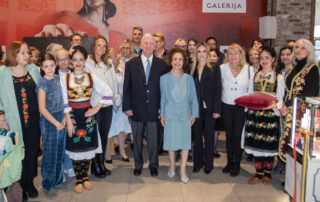 CROWN PRINCESS KATHERINE OPENS TRADITIONAL HUMANITARIAN CHRISTMAS BAZAAR