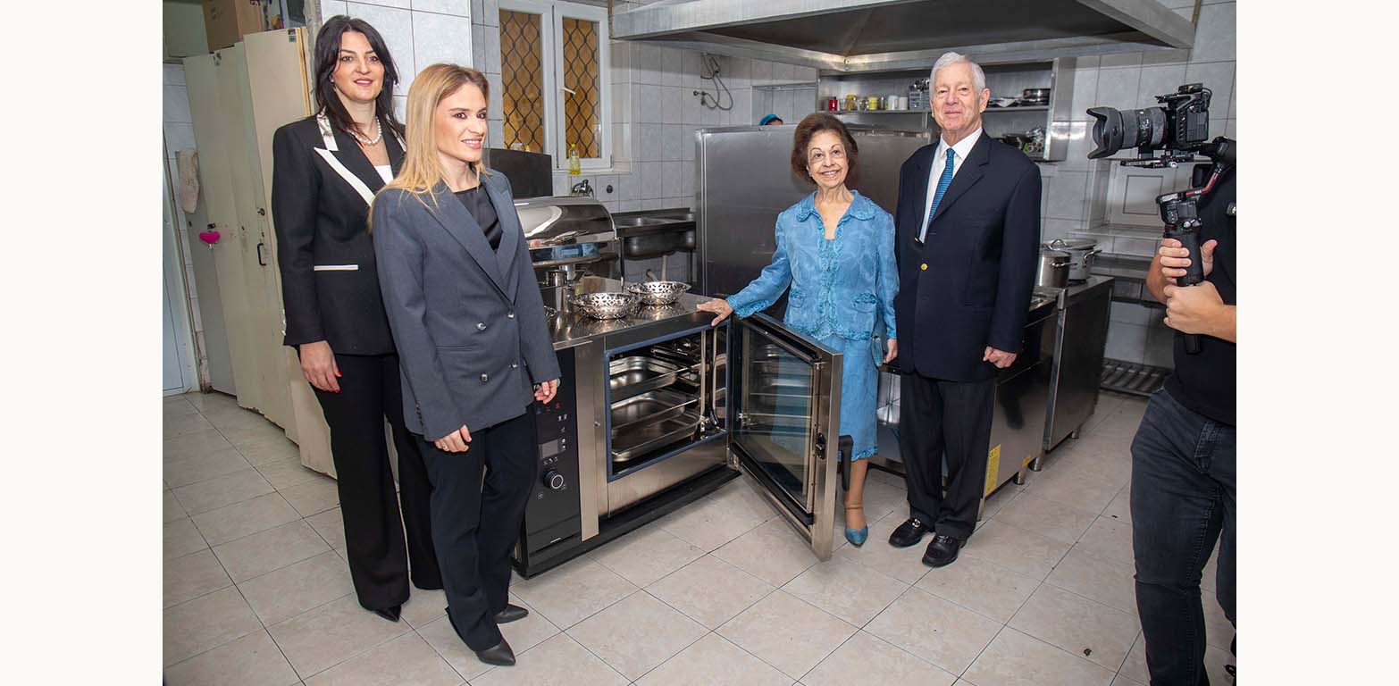 CROWN PRINCESS KATHERINE DELIVERS MUCH NEEDED HELP TO INSTITUTE FOR EDUCATION OF CHILDREN AND YOUTH