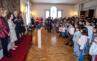 MORE THAN 1,000 CHILDREN REJOICE AT CROWN PRINCESS KATHERINE’S CHRISTMAS RECEPTIONS