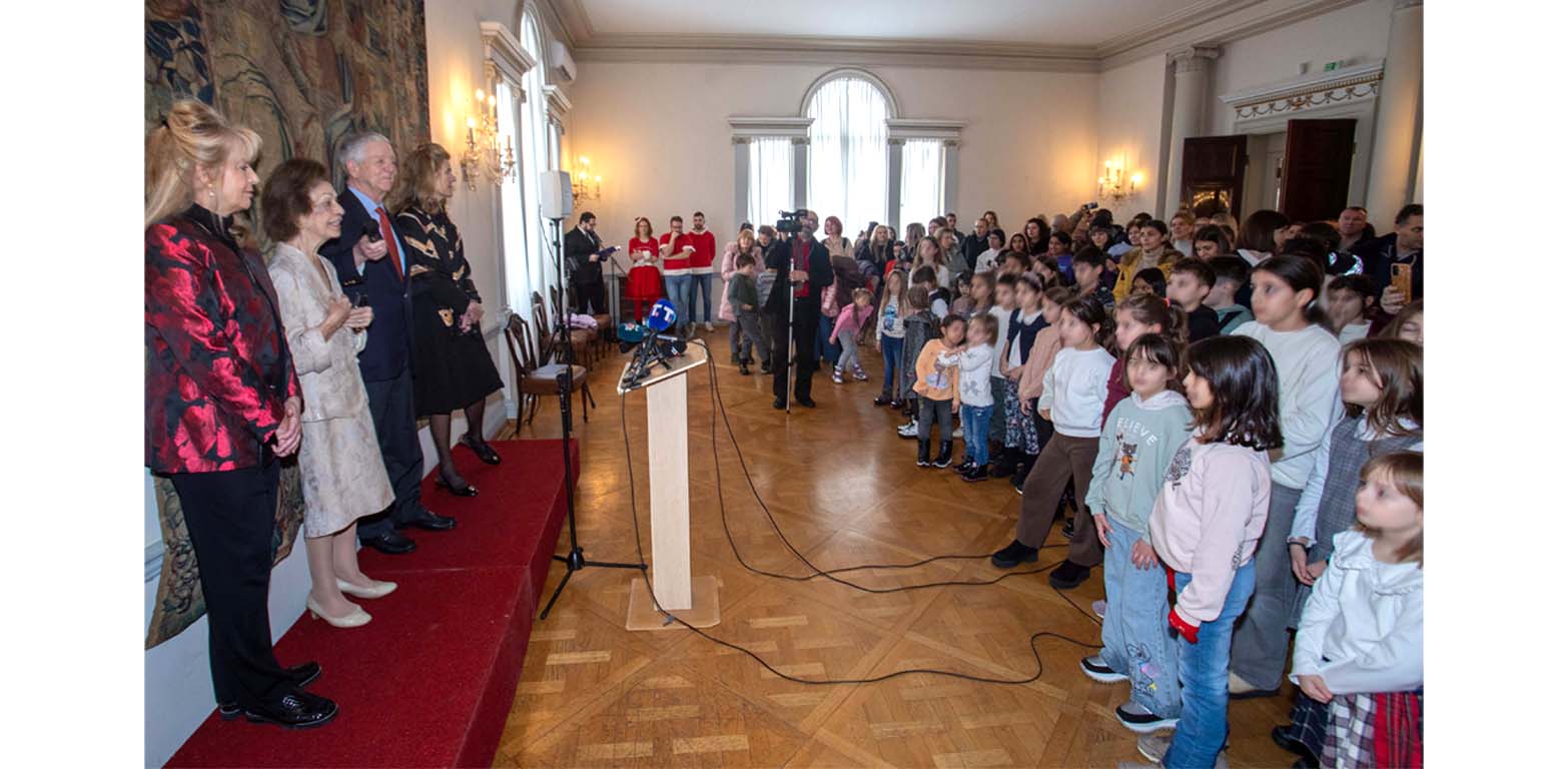 MORE THAN 1,000 CHILDREN REJOICE AT CROWN PRINCESS KATHERINE’S CHRISTMAS RECEPTIONS