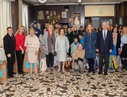 PRINCEZA KATARINA I LAJFLAJN ČIKAGO OBRADOVALI DECU BEZ RODITELJSKOG STARANJA POVODOM BOŽIĆA