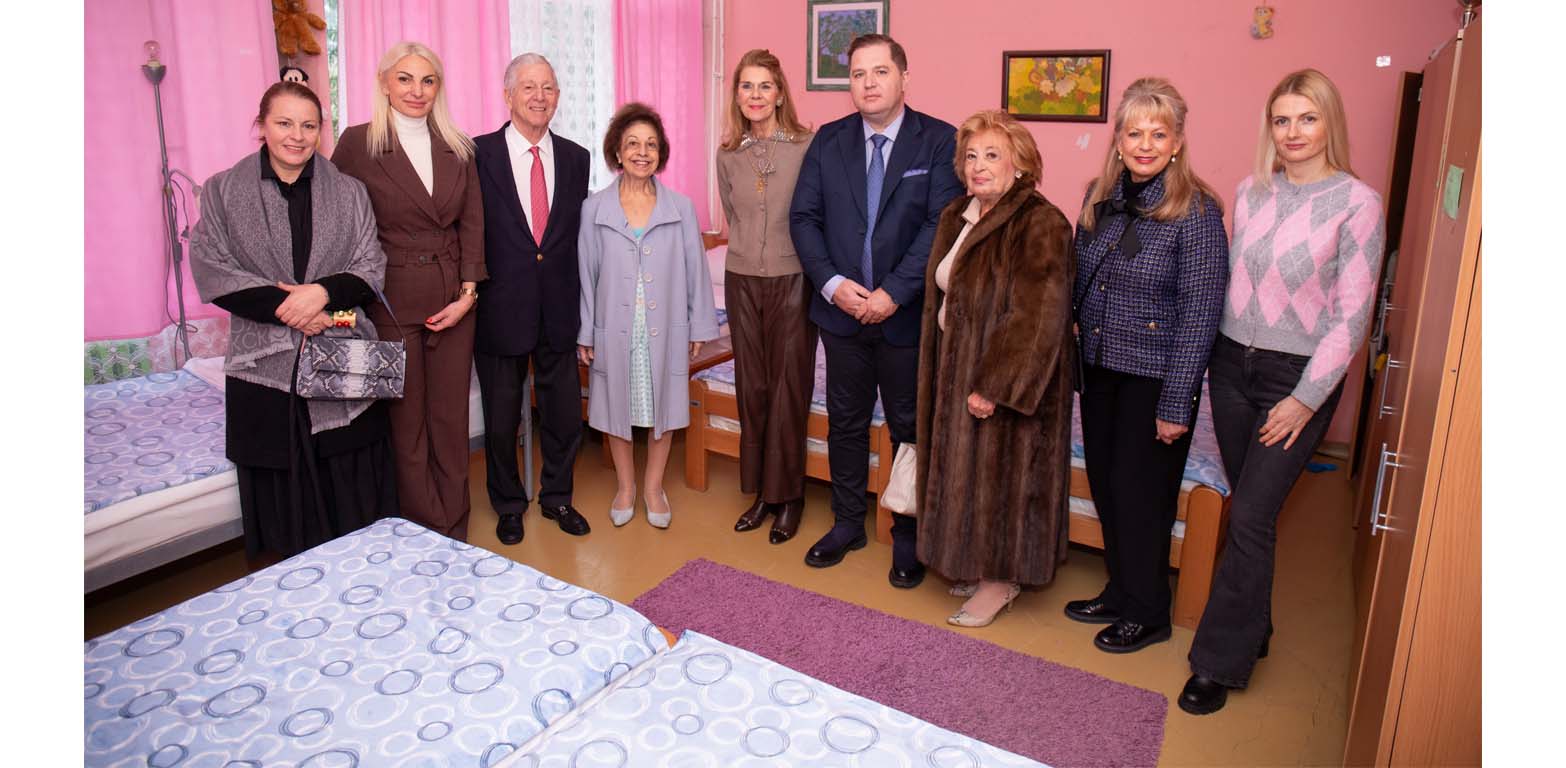 CROWN PRINCESS KATHERINE BRINGS MUCH-NEEDED HELP TO THE SREMČICA INSTITUTION FOR CHILDREN AND YOUTH