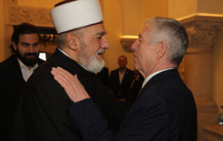 CROWN PRINCE AND CROWN PRINCESS OF SERBIA CONGRATULATE RAMADAN BAYRAM