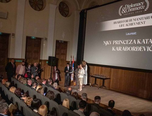 ПРИНЦЕЗА КАТАРИНА ДОБИЛА НАГРАДУ ЗА ЖИВОТНО ДЕЛО У ОБЛАСТИ ХУМАНИТАРНОГ РАДА DIPLOMACY AND COMMERCE-а