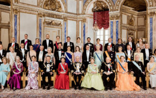 SERBIAN ROYAL FAMILY AT THE KING OF SWEDEN’S 80th BIRTHDAY CELEBRATION