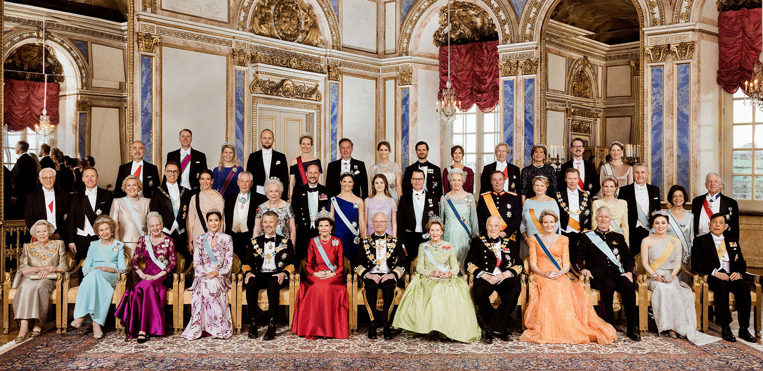 SERBIAN ROYAL FAMILY AT THE KING OF SWEDEN’S 80th BIRTHDAY CELEBRATION