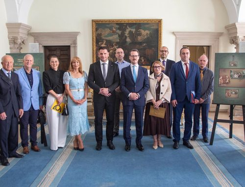 U KRALjEVSKOM DVORU PREDSTAVLJENO ZAJEDNIČKO IZDANjE JUBILARNE MARKE POŠTA SRBIJE I SLOVENIJE