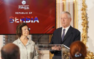 CROWN PRINCE OPENS SERBIAN DAY OF THE INTERNATIONAL FESTIVAL IN VIENNA