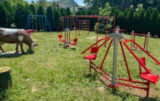 TWO CHILDREN'S PLAYGROUNDS IN BELGRADE ARE RENOVATED BY LIFELINE HUMANITARIAN ORGANIZATION OF CHICAGO