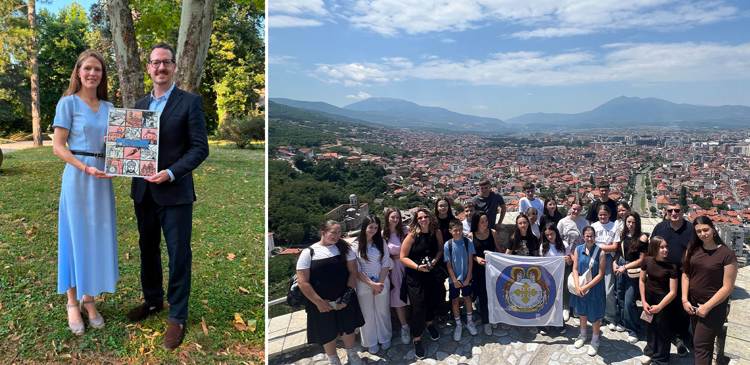 10TH HOLY ARCHANGELS SUMMER SCHOOL IN PRIZREN UNDER THE PATRONAGE OF HEREDITARY PRINCE PHILIP AND PRINCESS DANICA