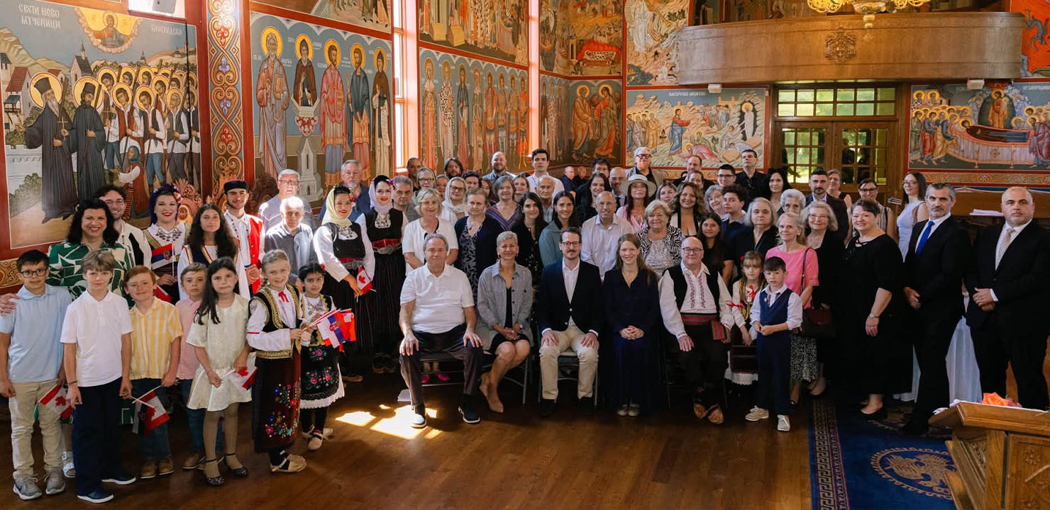 HEREDITARY PRINCE PHILIP AND PRINCESS DANICA’S VISIT TO SERBIAN ORTHODOX SHRINES AND COMMUNITIES IN CANADA